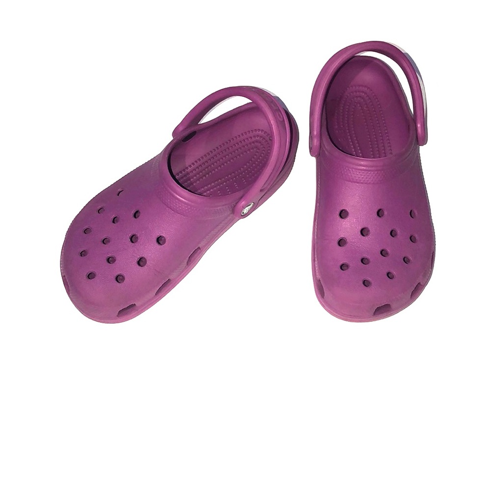PURPLE CROCS!! 🐊